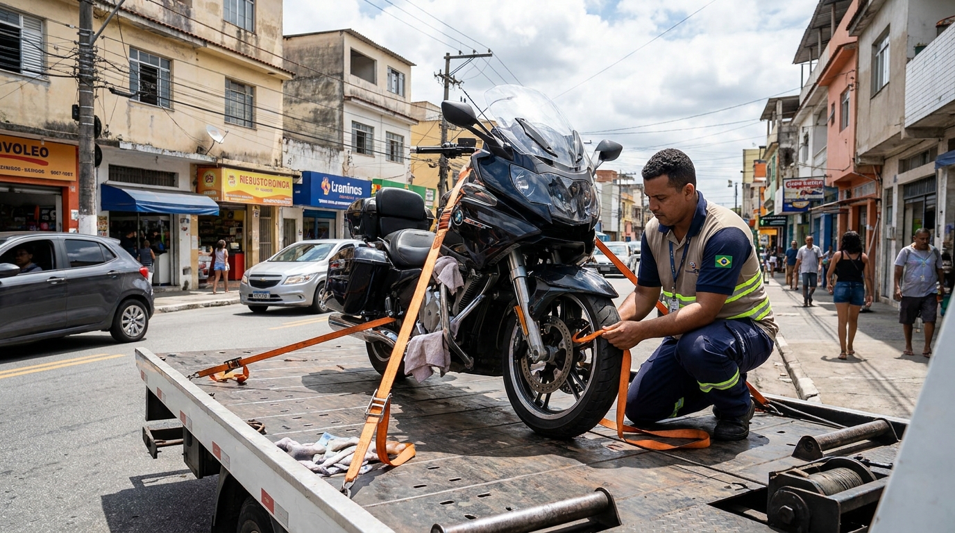 Guincho para Moto em Salvador‑BA